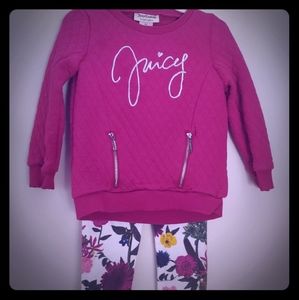 Juicy Couture 4T girls outfit